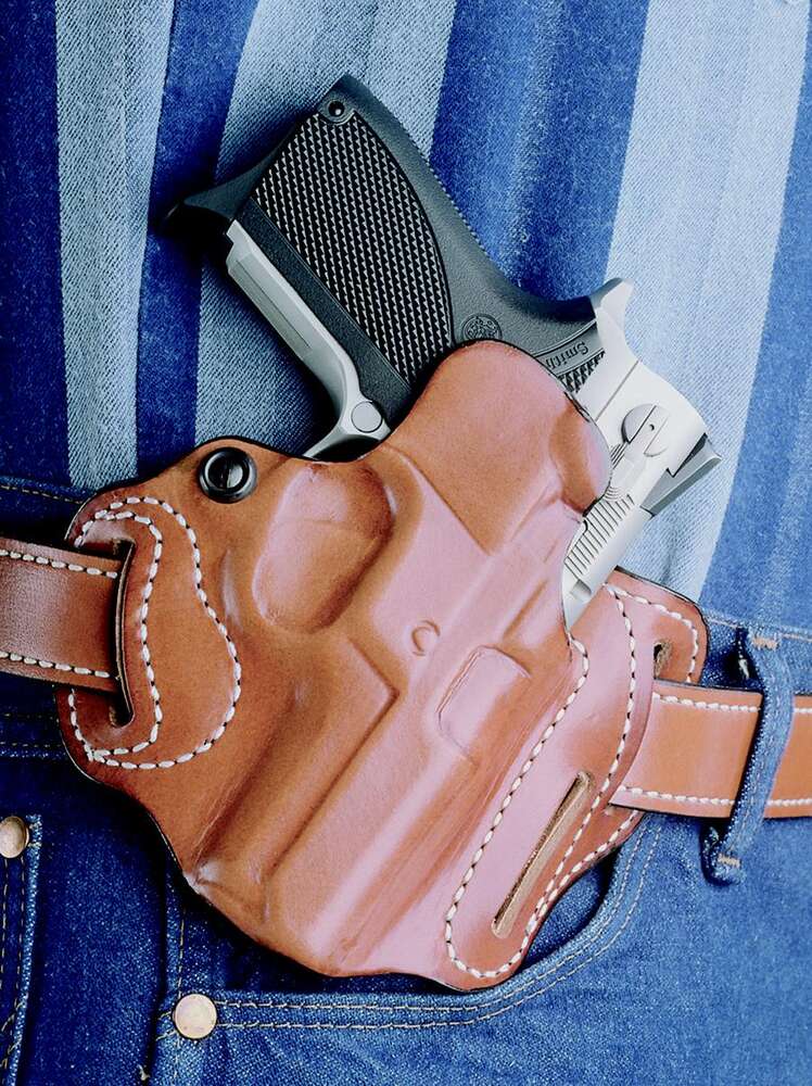 Holsters DeSantis Gunhide Ready Series #2 PLN TAN RH UNLINED S&W M&P SHIELD .45